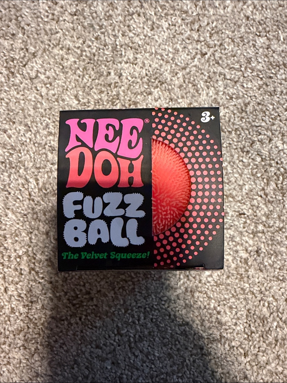 Nee Doh Fuzz Ball - Orange